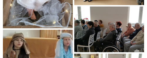 Wspólne kolędowanie w Domu Pomocy Społecznej 